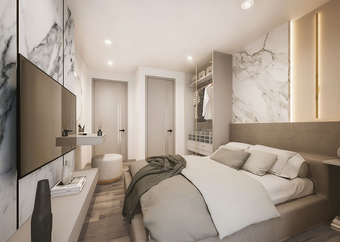 OASIS 2-bedroom render